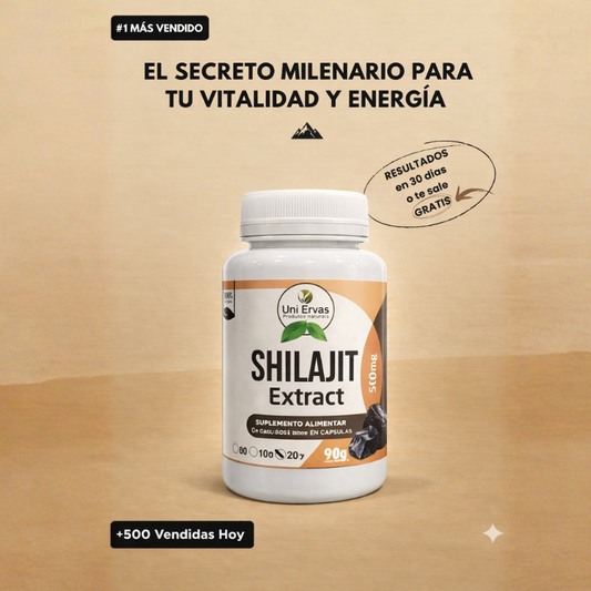 Capsulas de Shilajit – Más energía, mejor ánimo y rendimiento