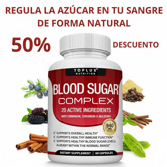 Blood Sugar – Regulá el azúcar y mejorá tu energía